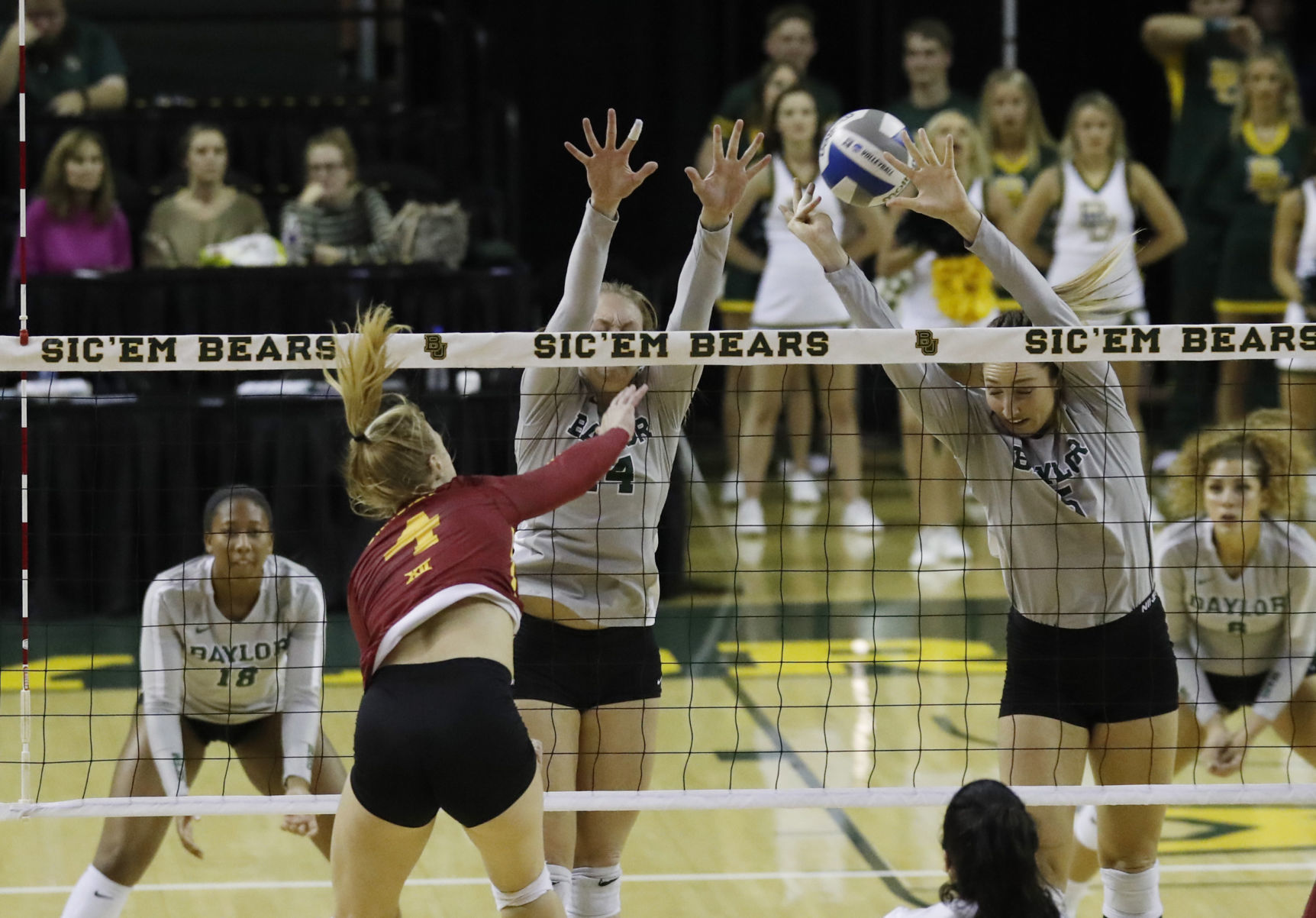 Baylor Iowa Volleyball